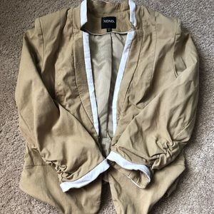 Tan Blazer Small